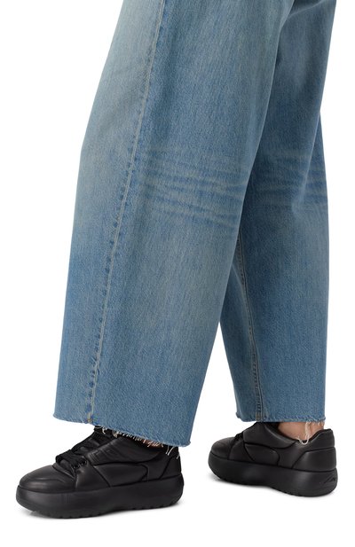 Кожаные кроссовки puffer DSQUARED2, арт. SNW0290, фото 3