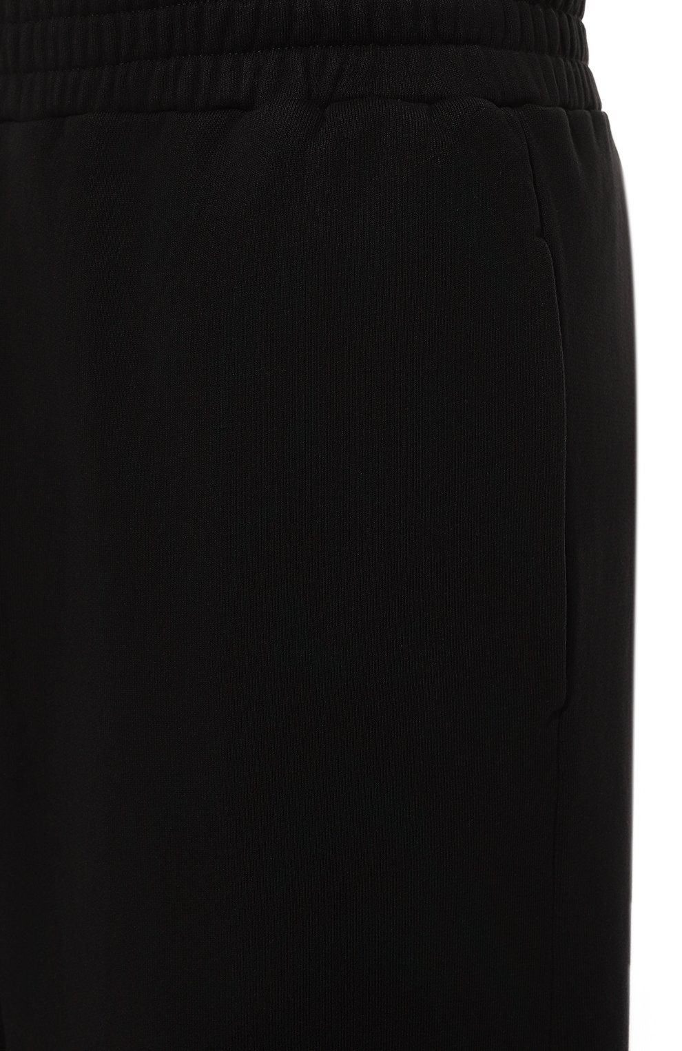 Хлопковые джоггеры MM6 черного цвета по цене 43450 руб., арт. S52KA0398/S25537, фото 5 Хлопковые джоггеры MM6, арт. S52KA0398/S25537, фото 5