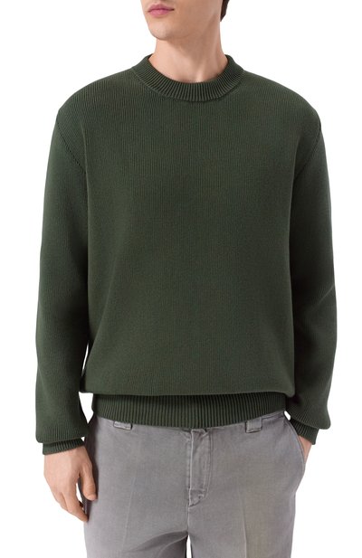 Хлопковый свитер GOLDEN GOOSE DELUXE BRAND, арт. GMP00841.P001972, фото 3