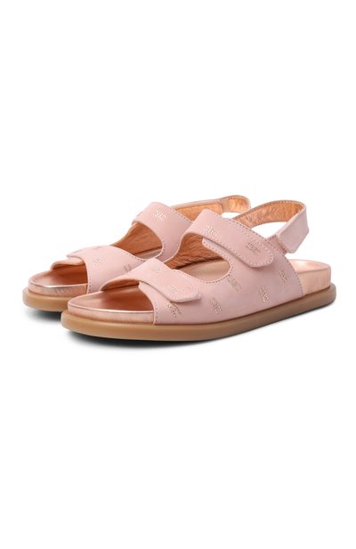 Замшевые сандалии ELISABETTA FRANCHI LA MIA BAMBINA, арт. F4A2-E0605-0124_001