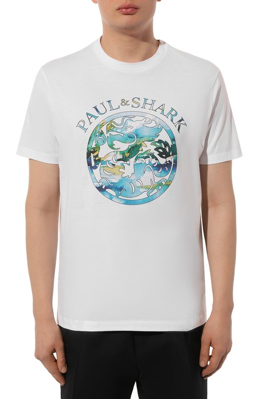 

Хлопковая футболка Paul&Shark, Красный