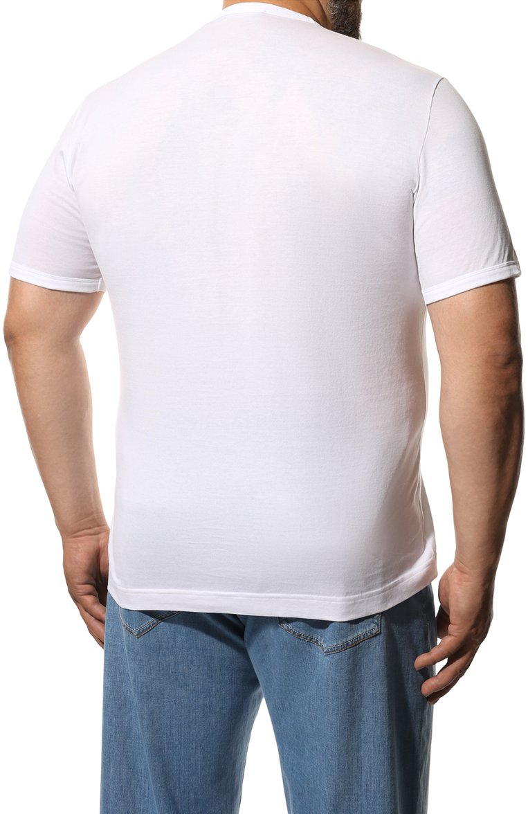 Хлопковая футболка DOLCE & GABBANA, арт. G8I03T/FU7EQ, фото 4