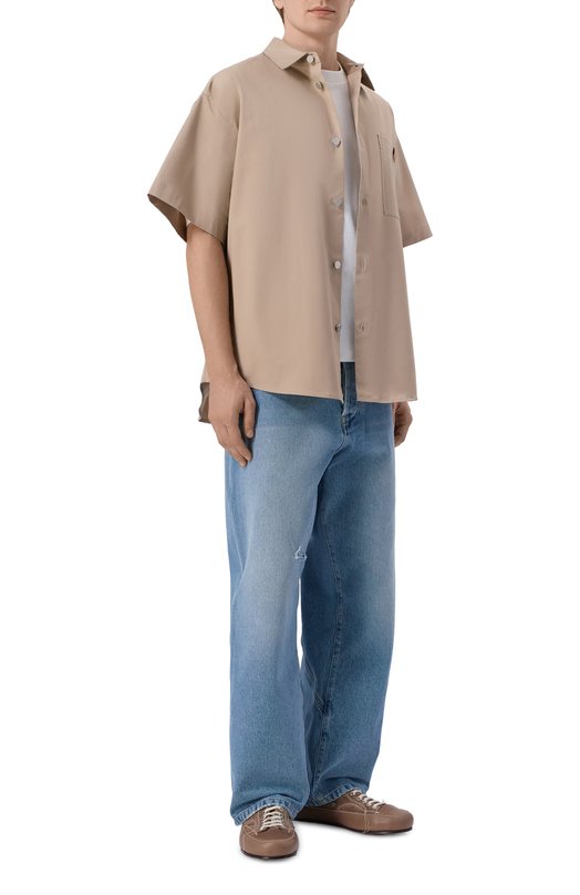 Кожаные кеды Premiata 32423/C0B0 Коричневый  32423/C0B0 Фото 2