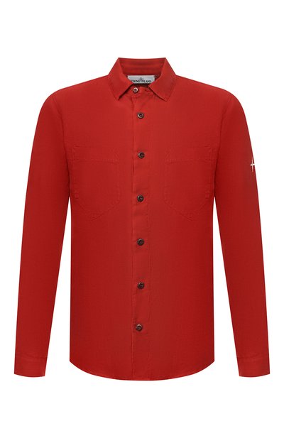 Льняная рубашка  STONE ISLAND, арт. 701511201, фото 1