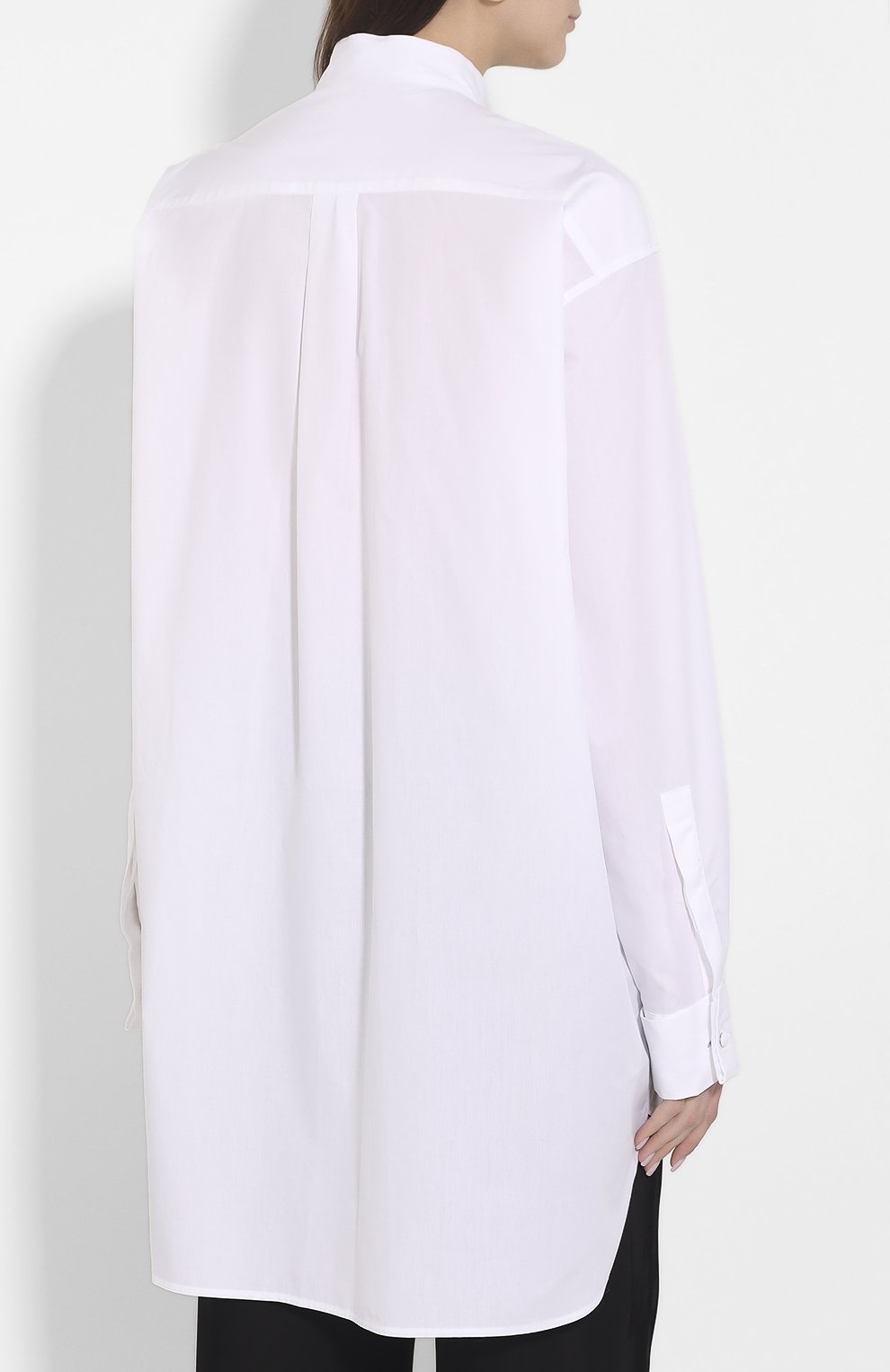 Хлопковая рубашка ANN DEMEULEMEESTER, арт. 2001-2010-125-001, фото 4