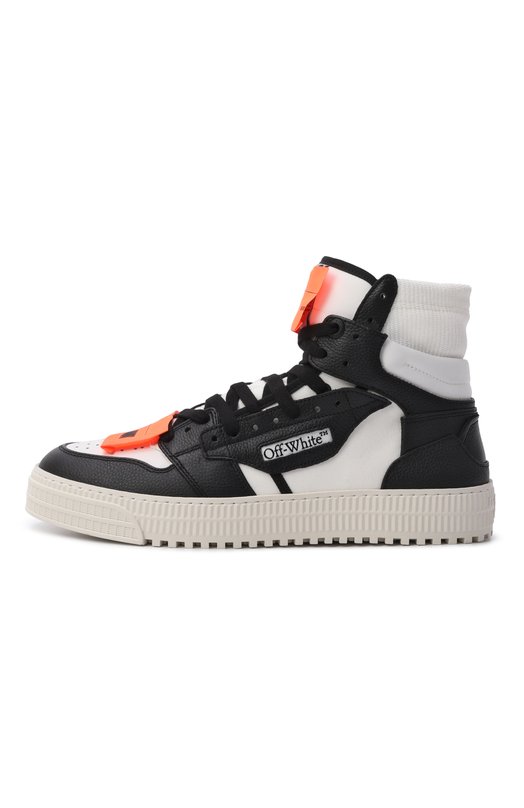 Комбинированные кеды 3.0 Off Court Off-White 0MIA065S26LEA001 Чёрно-белый  0MIA065S26LEA001 Фото 3