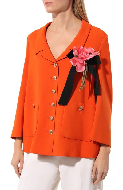 Жакет из шерсти и вискозы GUCCI, арт. 569233 ZAB7C, фото 3