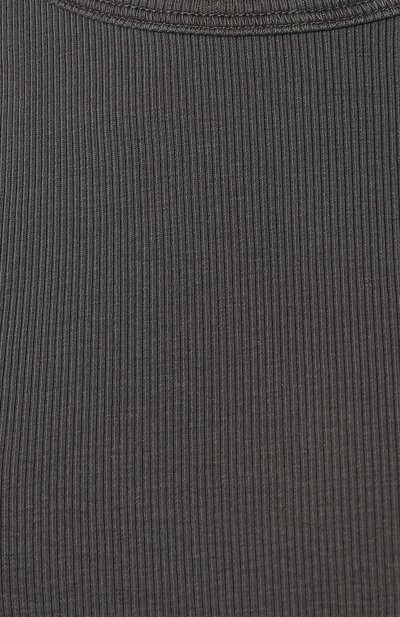 Хлопковая майка ELECTRIC AND ROSE серого цвета по цене 18500 руб., арт. LFTP68-VIN, фото 5 Хлопковая майка ELECTRIC AND ROSE, арт. LFTP68-VIN, фото 5