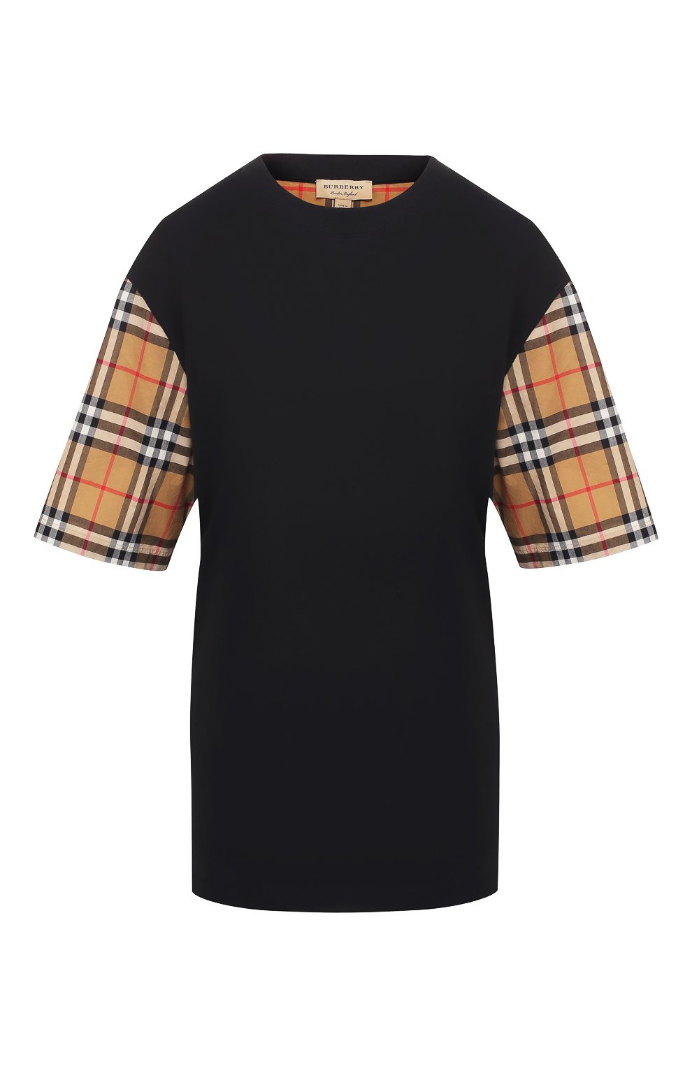 Хлопковая  футболка BURBERRY, арт. 8007716, фото 1