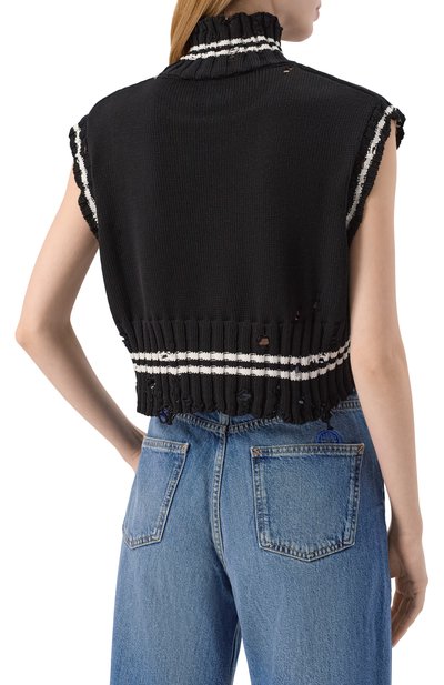 Хлопковый жилет MARNI, арт. DVMD0140Q0/UFC652, фото 4