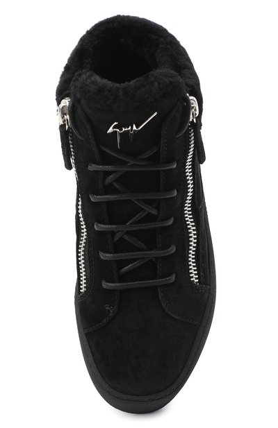 Замшевые кеды GIUSEPPE ZANOTTI DESIGN, арт. RW00003/001, фото 5