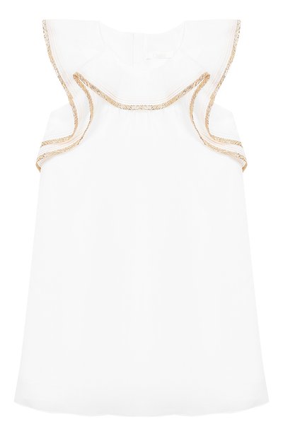 Хлопковое платье CHLOÉ, арт. C12720/6A-12A, фото 1