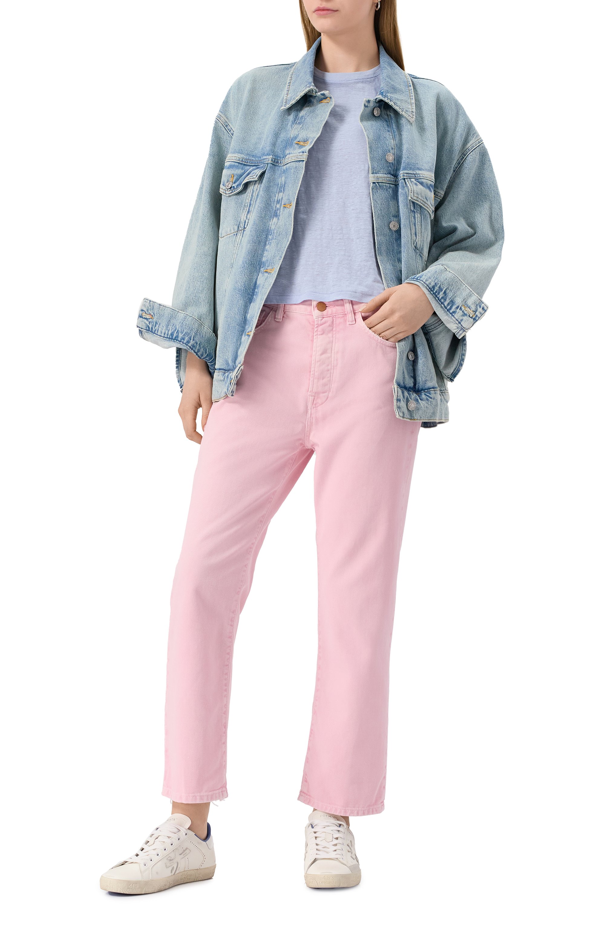 Льняная футболка FRAME DENIM, арт. WP25JTE010, фото 2