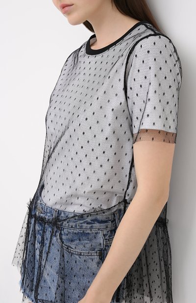 Хлопковая футболка REDVALENTINO, арт. UR3MG07A/5CK, фото 3