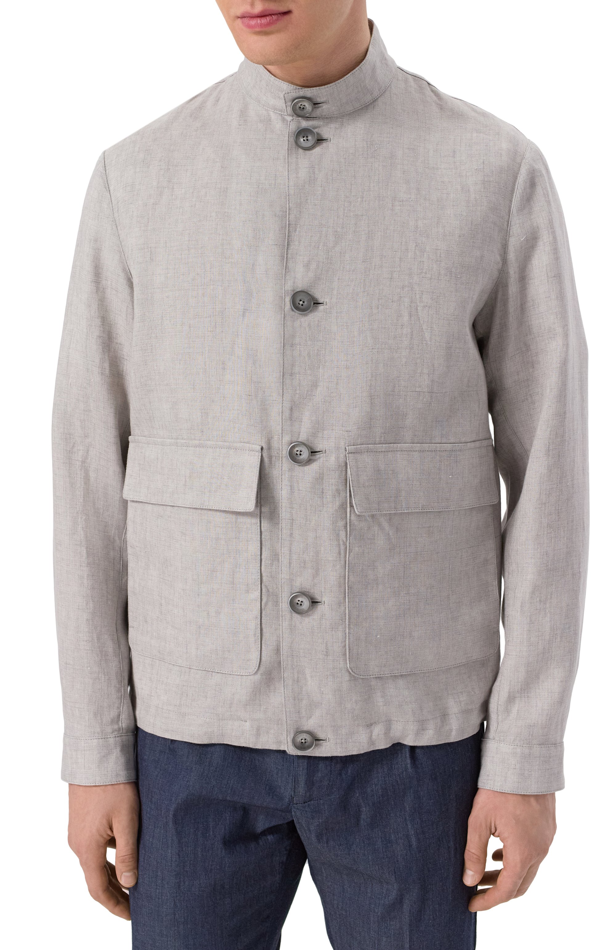 Льняная куртка HERNO, арт. GI000483U/17105Z, фото 3