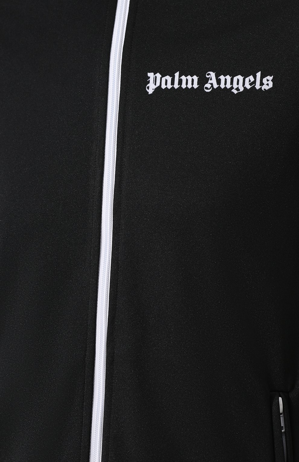 Удлиненный кардиган на молнии с воротником-стойкой и логотипом бренда PALM ANGELS, арт. PWBD002E183840071001, фото 5