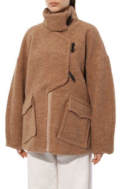 Куртка из экомеха GANNI, арт. F8798, фото 3