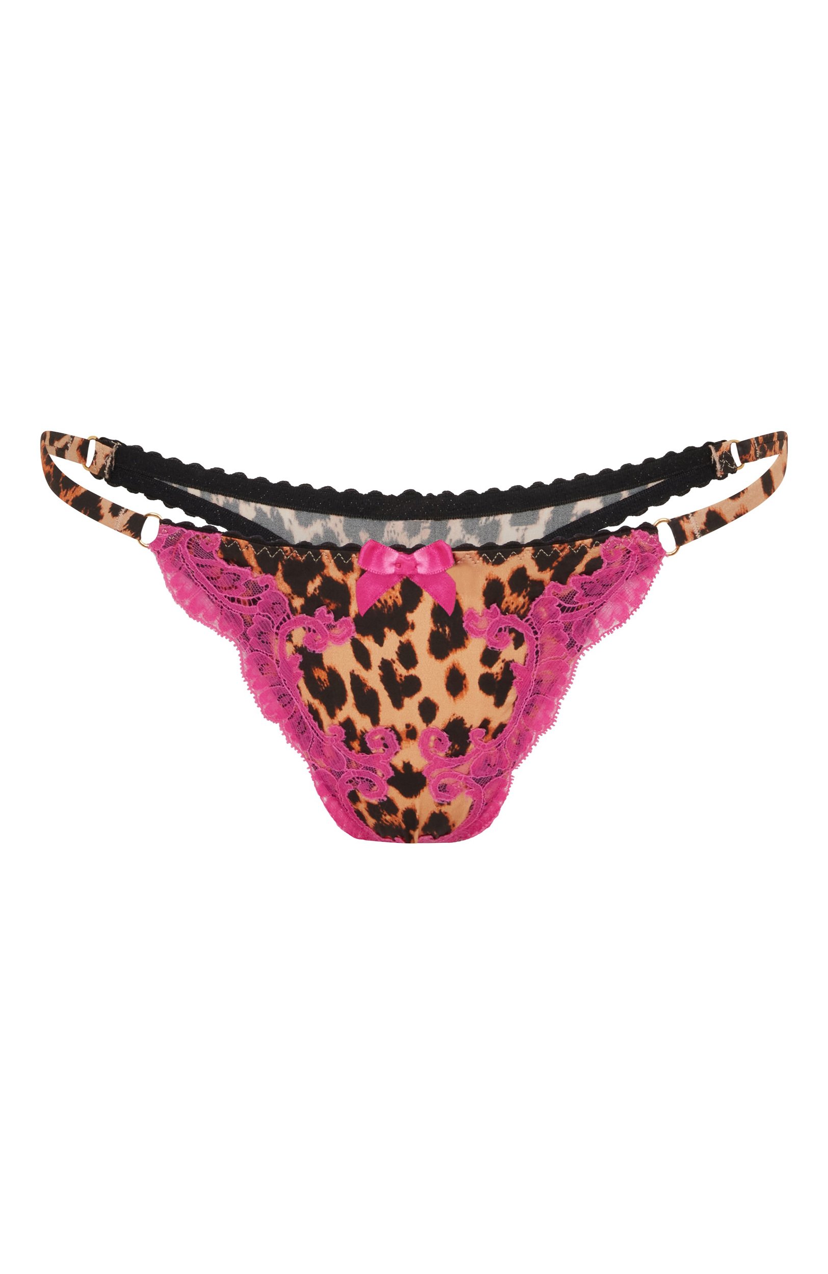 Трусы-стринги molly AGENT PROVOCATEUR леопардового цвета по цене 22900 руб., арт. AP11349240671, фото 1 Трусы-стринги molly AGENT PROVOCATEUR, арт. AP11349240671, фото 1