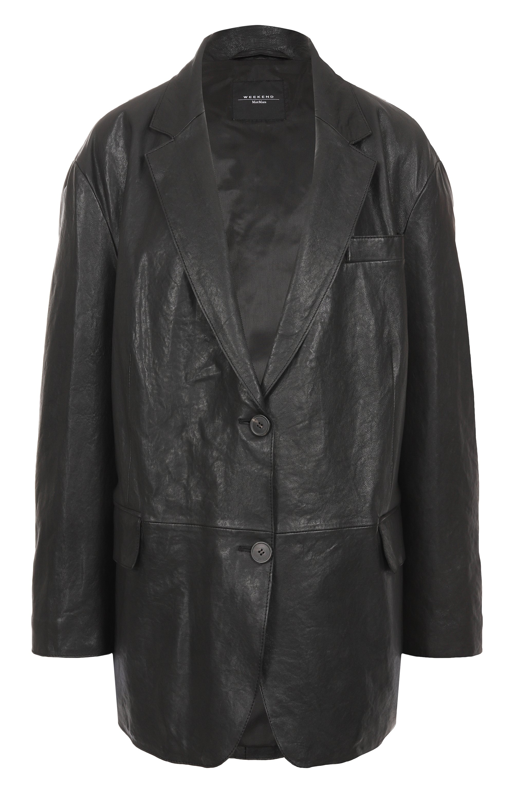 Кожаный жакет WEEKEND MAX MARA, арт. MARAT, фото 1