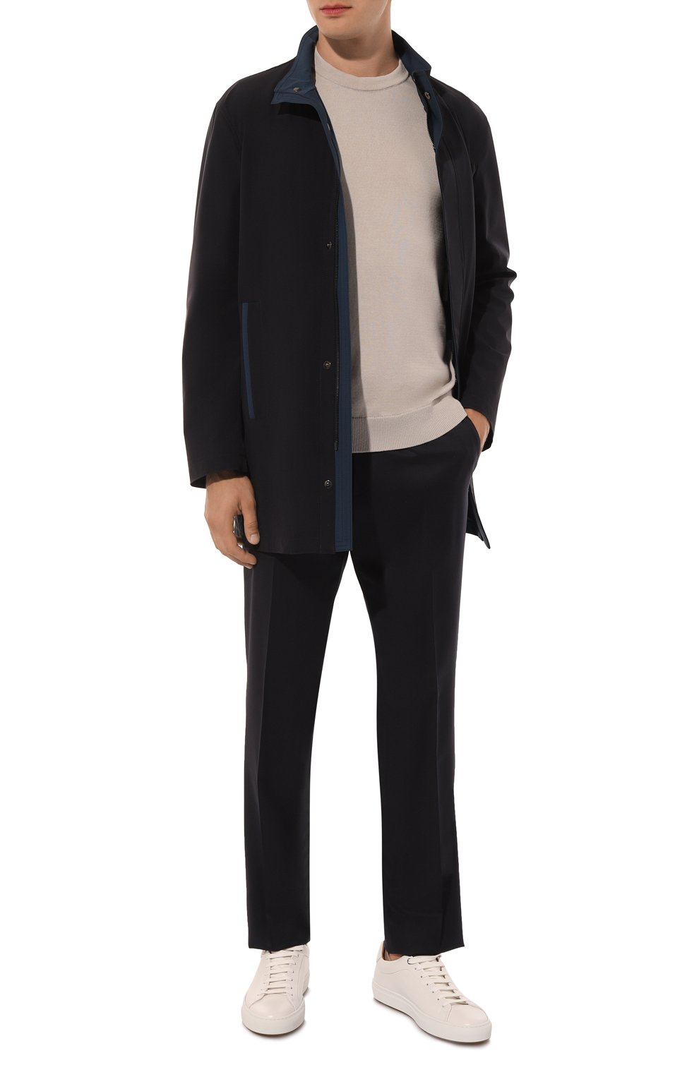 Шерстяные брюки BOSS, арт. 50469183, фото 2