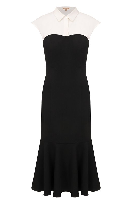 

Шерстяное платье Michael Kors Collection, Чёрный
