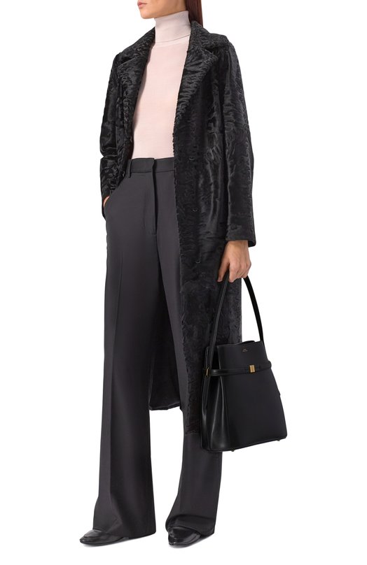 Сумка Belted Bucket TOTEME 244-WAL0048-LE0025 Чёрный  244-WAL0048-LE0025 Фото 7