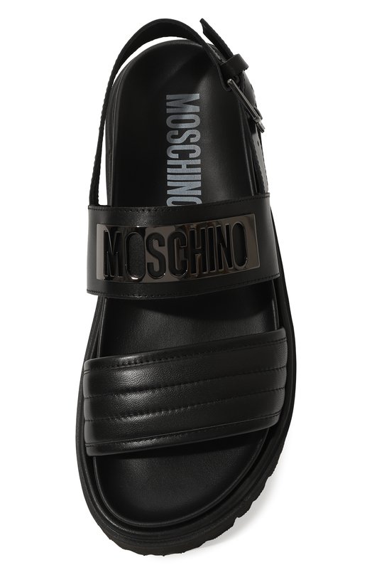 фото Кожаные сандалии moschino