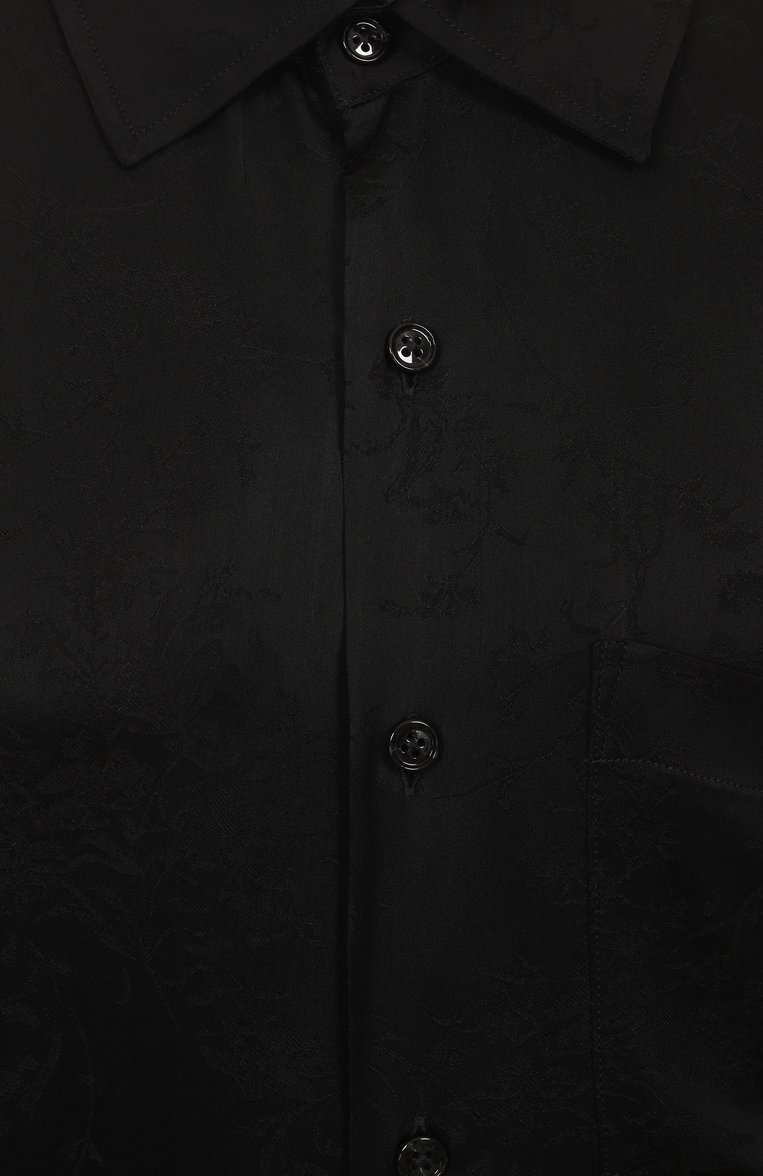 Рубашка из вискозы и шелка ANN DEMEULEMEESTER, арт. B0011748/FA611, фото 1