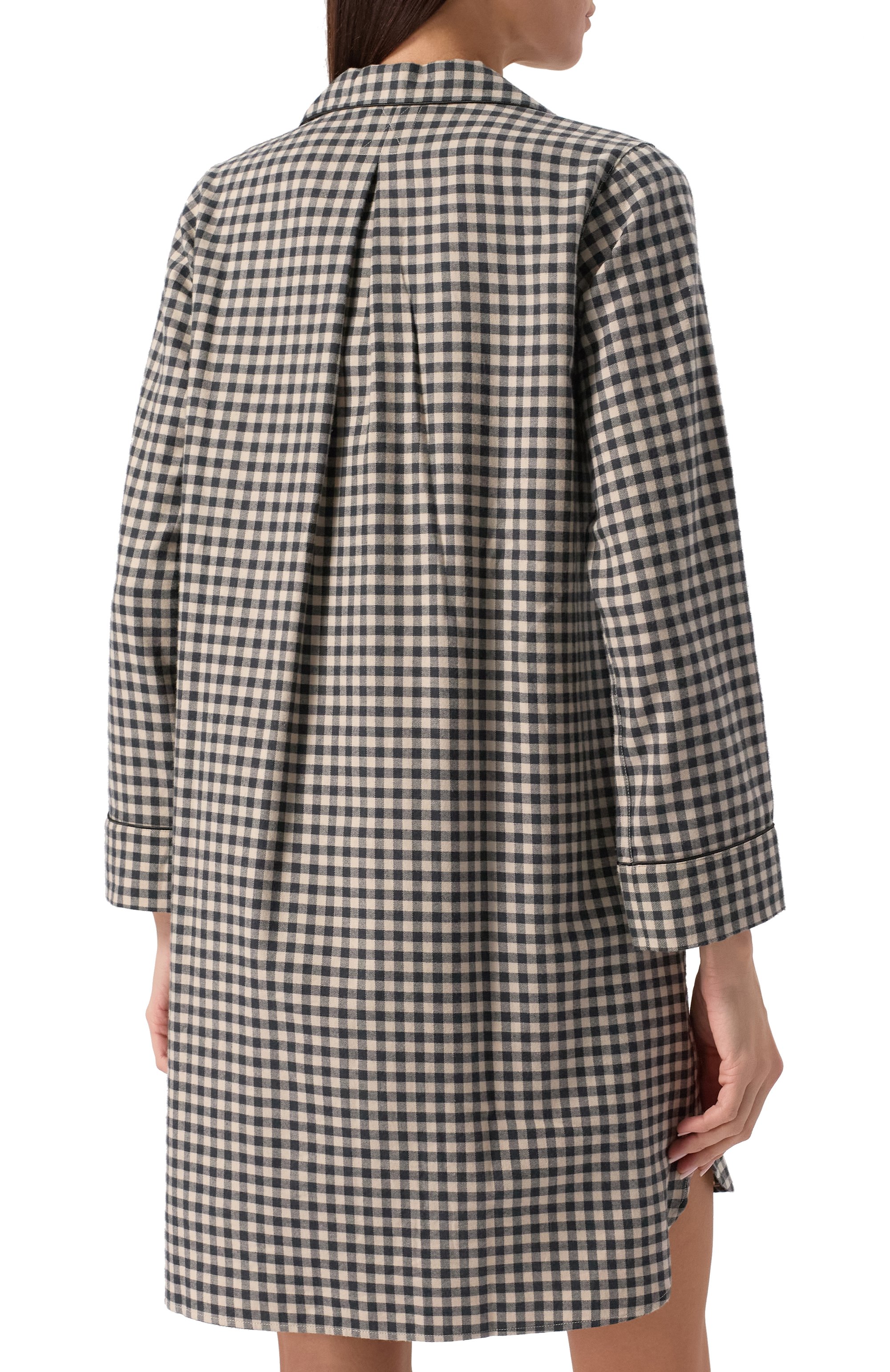 Платье из хлопка и шерсти ZIMMERLI, арт. 4600-15001, фото 4