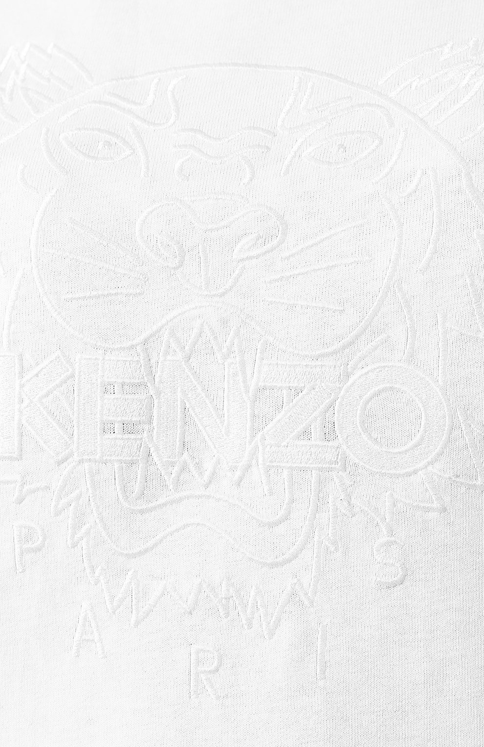 Хлопковое платье KENZO белого цвета по цене 23050 руб., арт. 2R07014YH, фото 5 Хлопковое платье KENZO, арт. 2R07014YH, фото 5