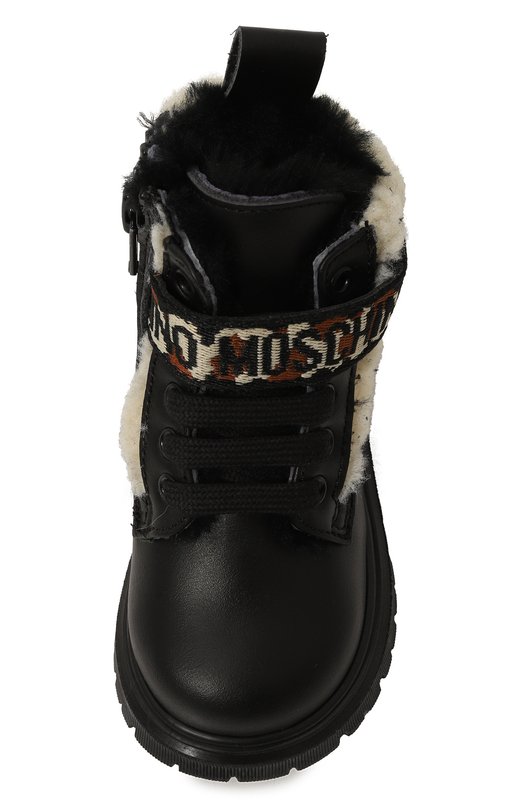 Утепленные ботинки Moschino 4