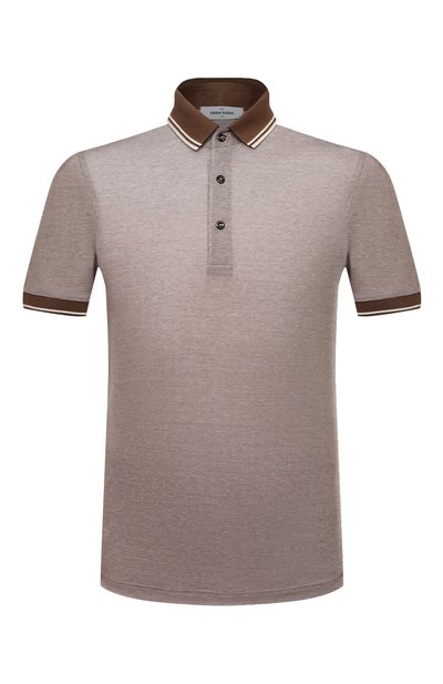 Мужское хлопковое поло  GRAN SASSO, арт. 60144/72721
