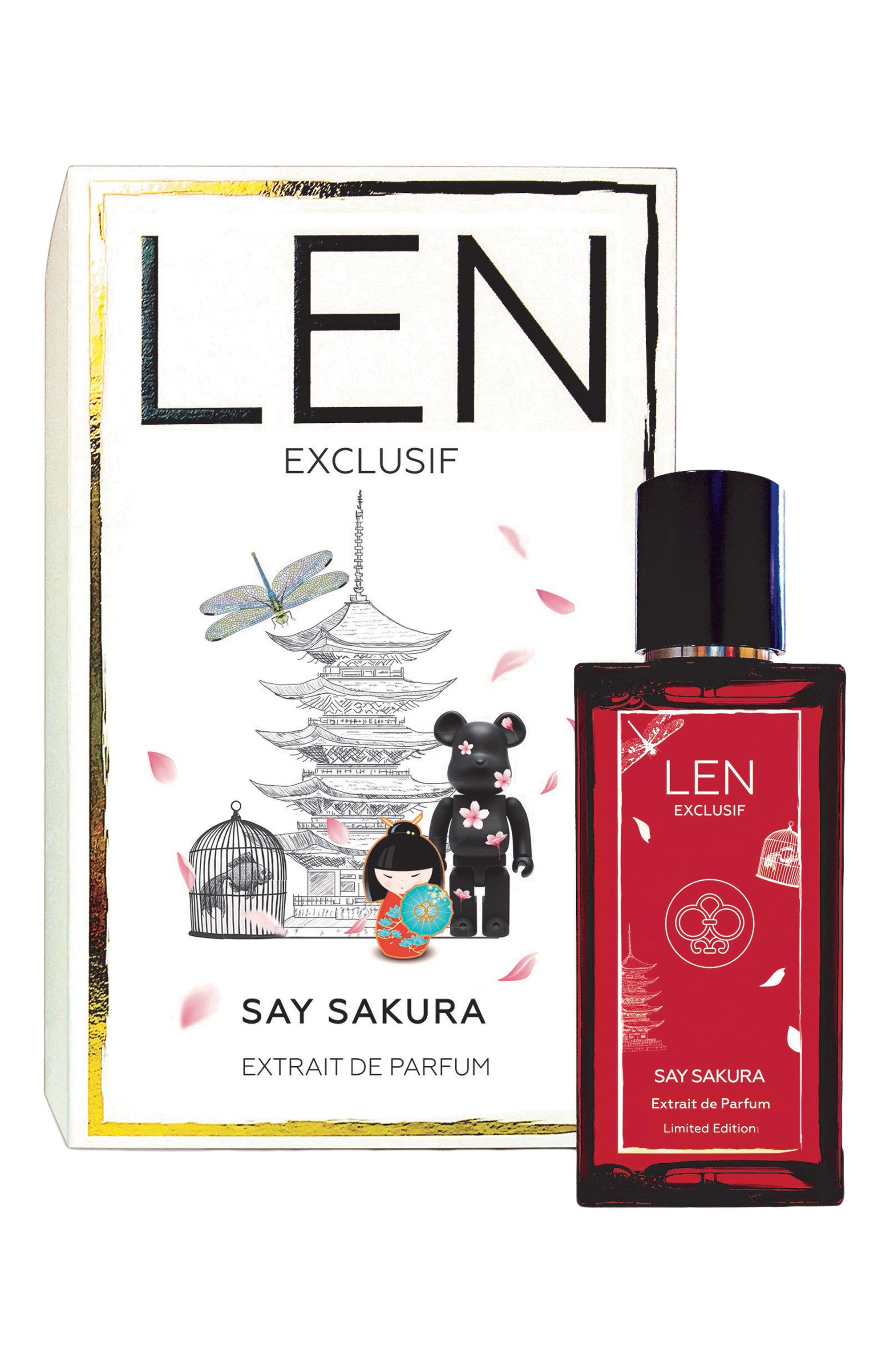 Духи say sakura (50ml) LEN бесцветного цвета по цене 24340 руб., арт. 4260558631071, фото 2 Духи say sakura (50ml) LEN, арт. 4260558631071, фото 2