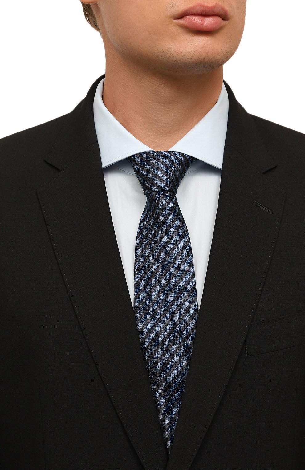 Шелковый галстук LANVIN, арт. 6L8150/J5959, фото 2