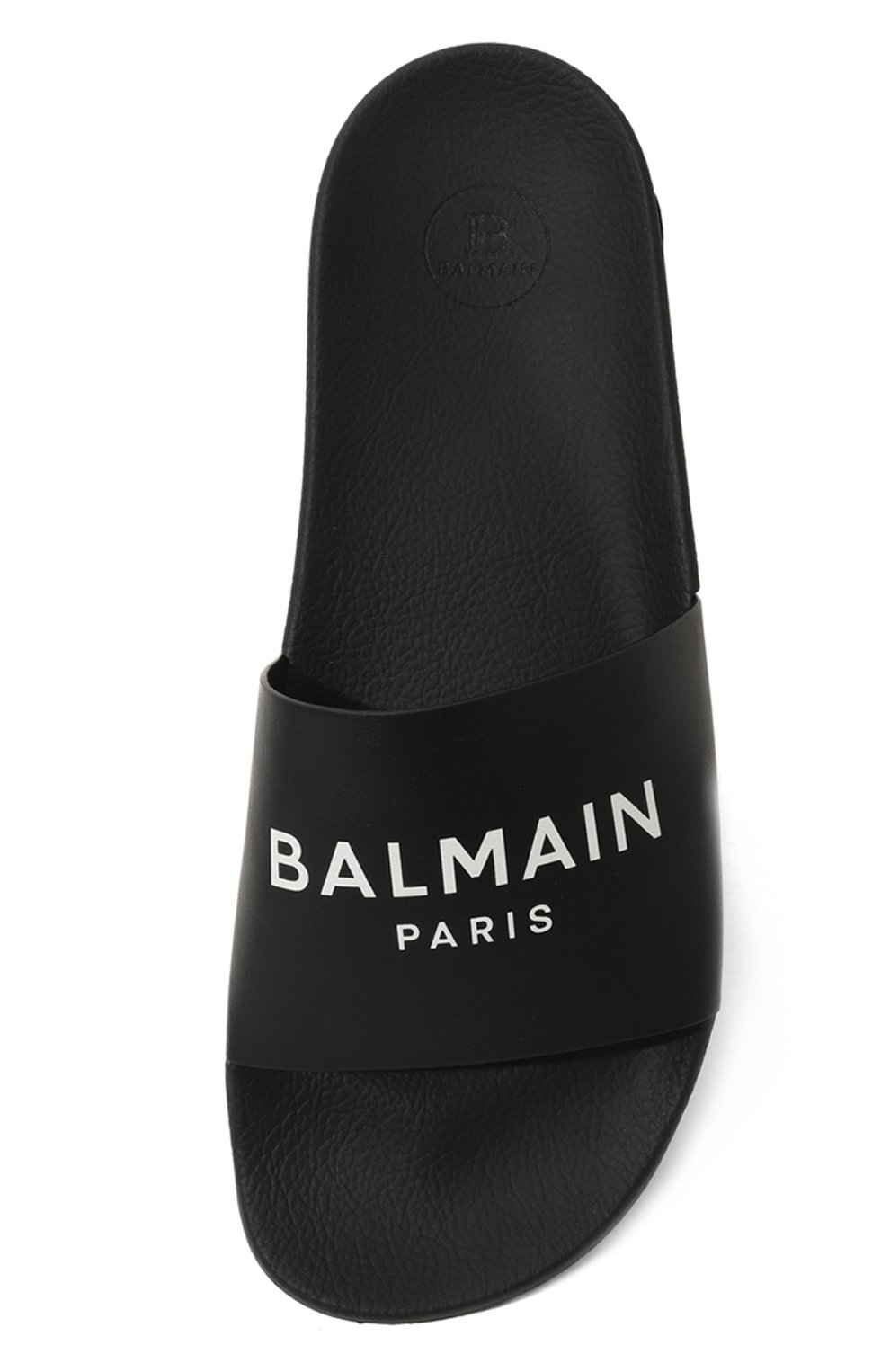 Кожаные шлепанцы BALMAIN, арт. WM4UL216LVSY, фото 6