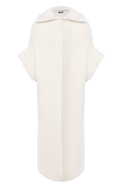 Женский кардиган из смеси кашемира и шелка KITON, арт. D48724322