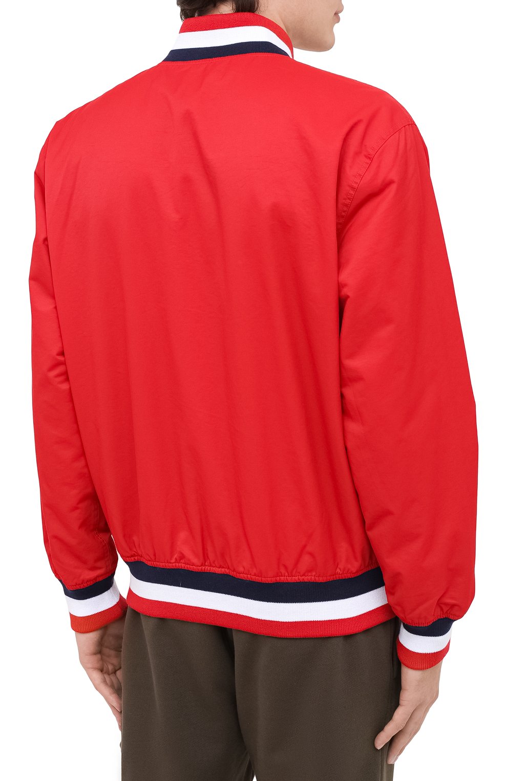 Бомбер POLO RALPH LAUREN красного цвета по цене 62850 руб., арт. 710798665, фото 4 Бомбер POLO RALPH LAUREN, арт. 710798665, фото 4