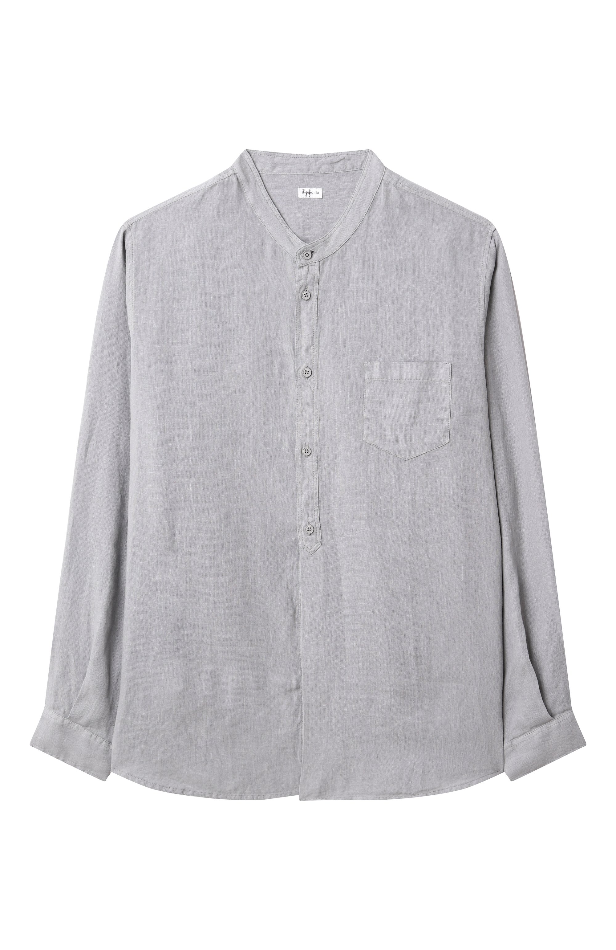 Льняная рубашка IL GUFO, арт. P25CL016L6006/16A, фото 1