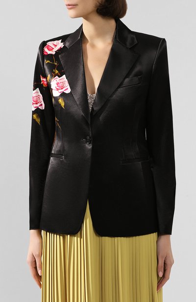Жакет из смеси хлопка и вискозы DRIES VAN NOTEN разноцветного цвета по цене 85950 руб., арт. 192-10421-8400, фото 3 Жакет из смеси хлопка и вискозы DRIES VAN NOTEN, арт. 192-10421-8400, фото 3