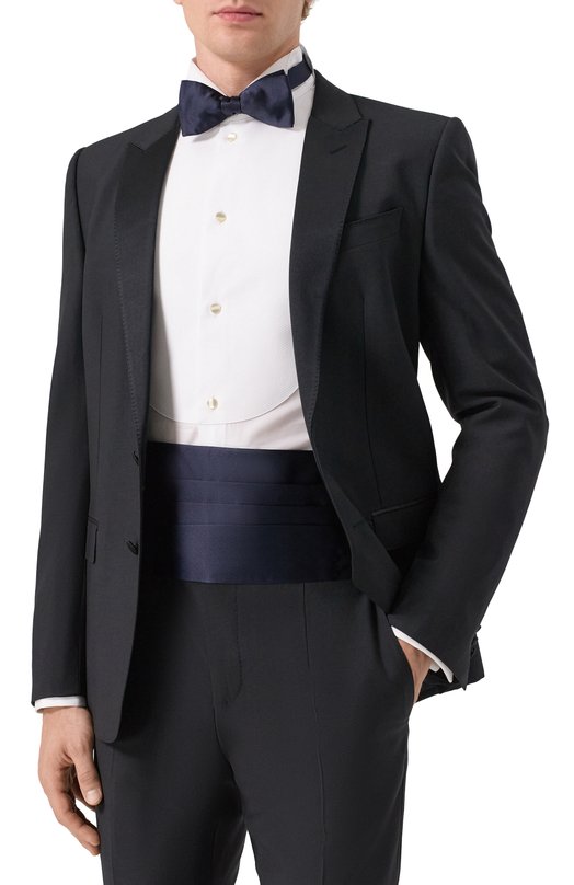 Комплект из галстука-бабочки и камербанда Van Laack VL-KUMMERBUND-SET/K04360/790 Синий  VL-KUMMERBUND-SET/K04360/790 Фото 2