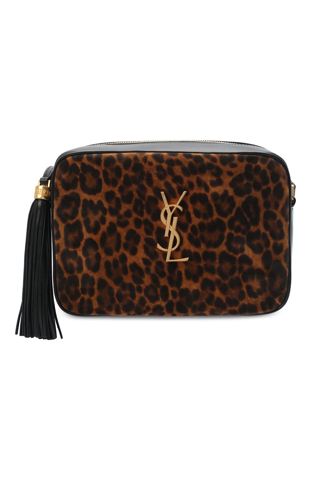 Кожаная сумка lou medium SAINT LAURENT, арт. 612542/1Q12M, фото 6