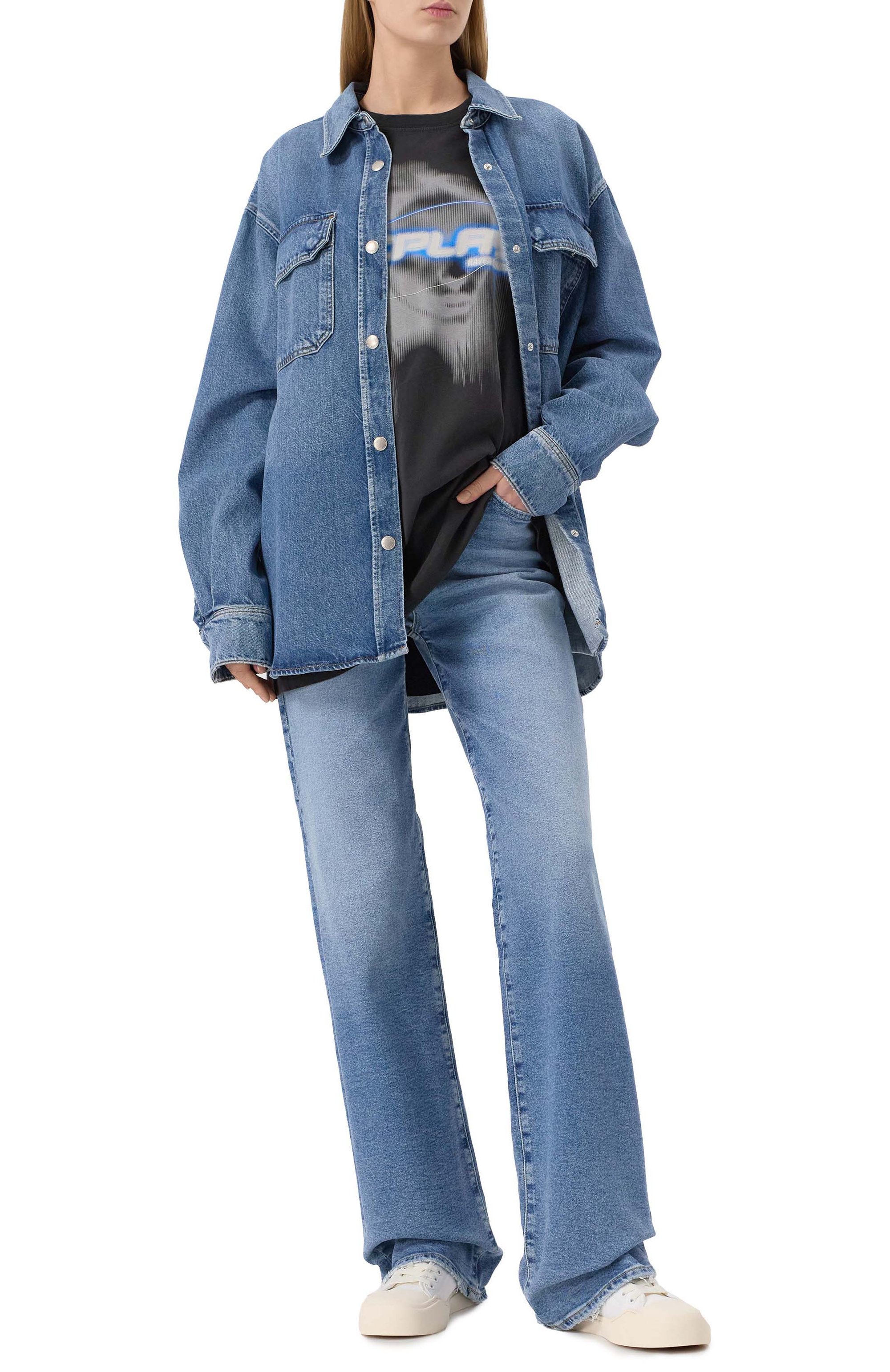 Хлопковая футболка REPLAY черного цвета по цене 11150 руб., арт. W3306H.000.22658M, фото 2 Хлопковая футболка REPLAY, арт. W3306H.000.22658M, фото 2