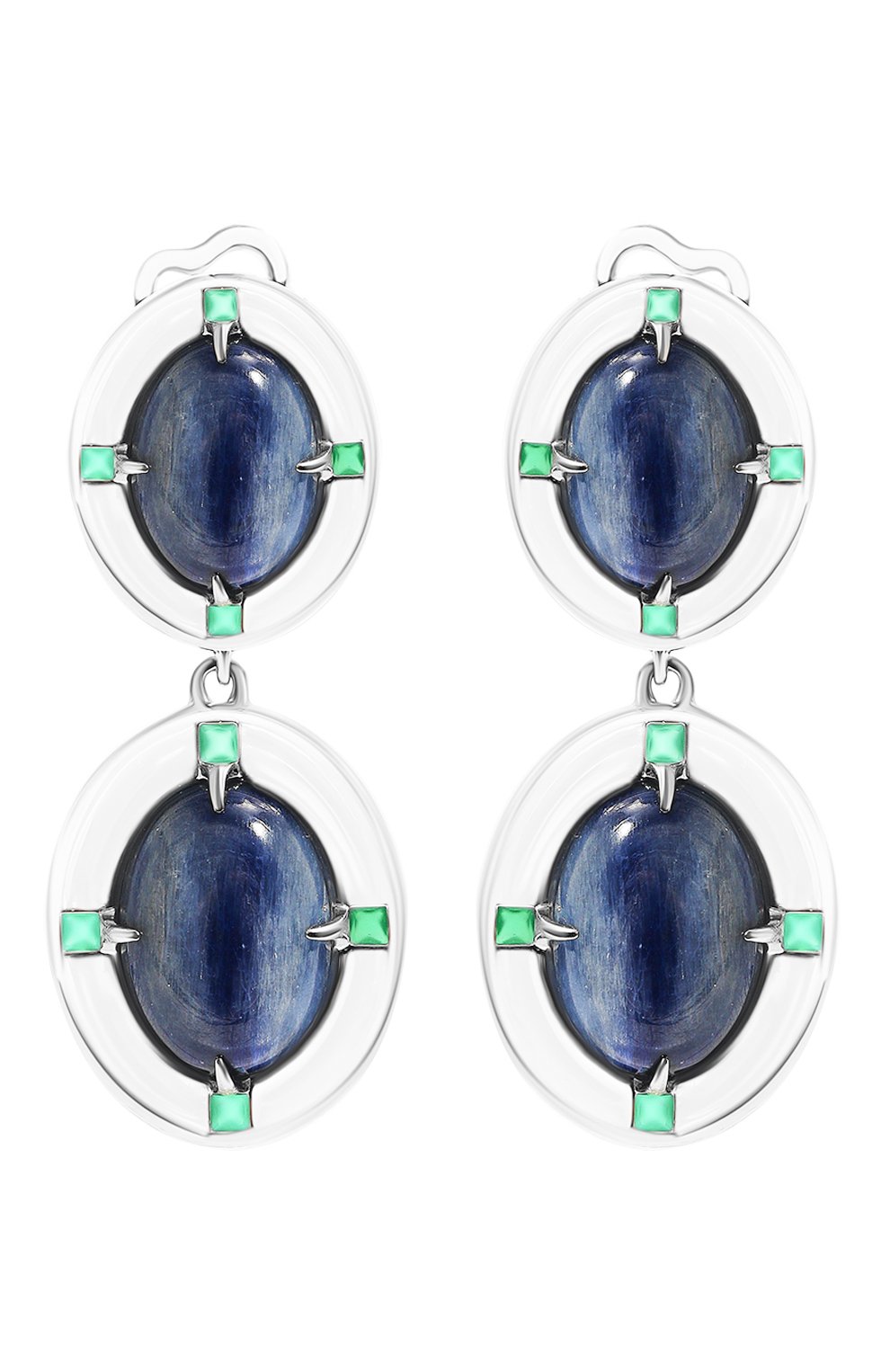 Серьги с кианитом MOONKA, арт. ai-bg-her-kh, фото 1