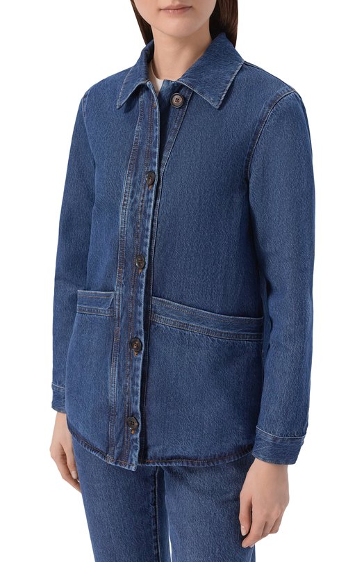 Джинсовая куртка Kiton DJ61405K0926H Синий  DJ61405K0926H Фото 3