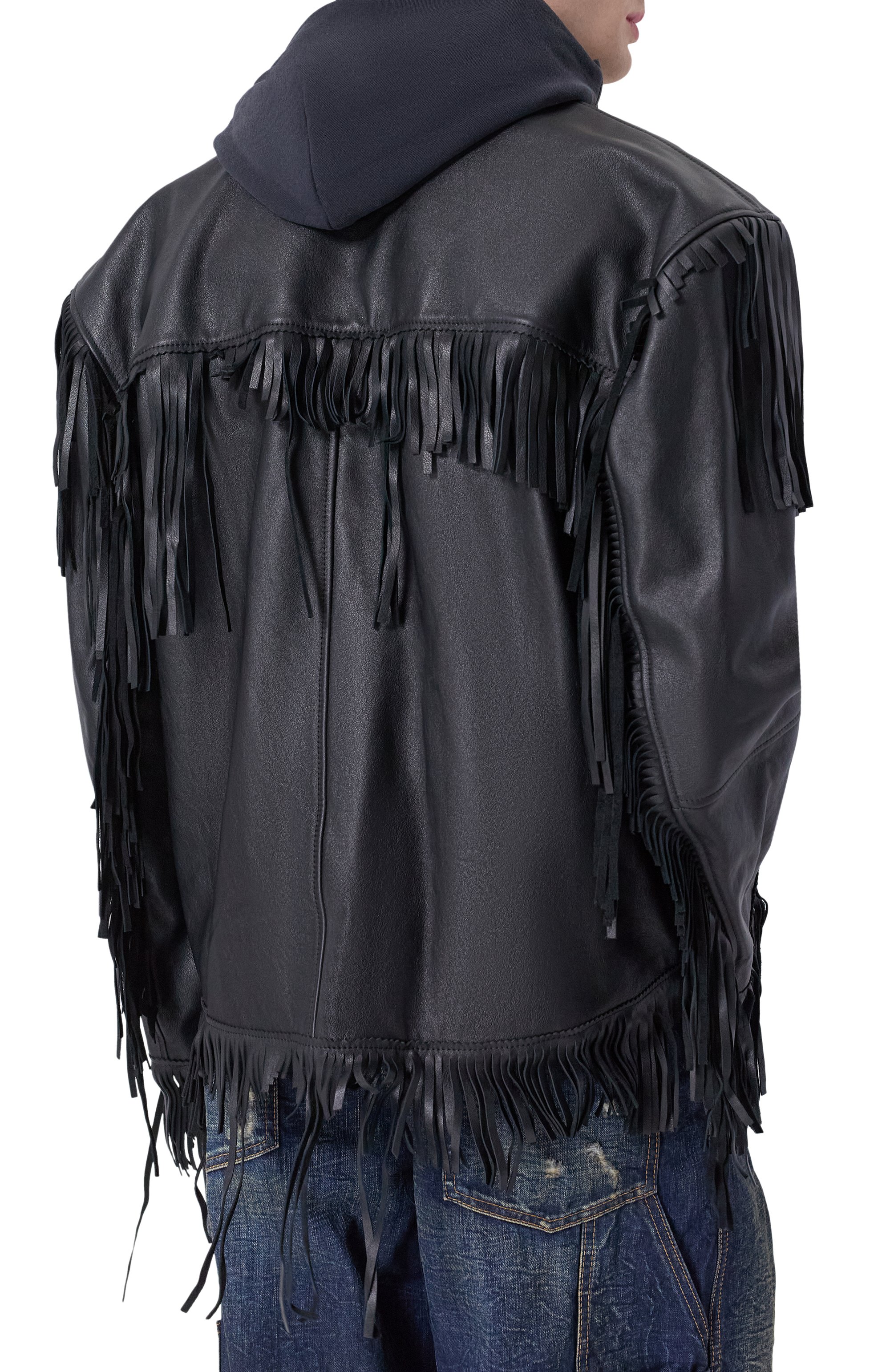 Кожаная куртка BALENCIAGA, арт. 835903/TRS01, фото 4