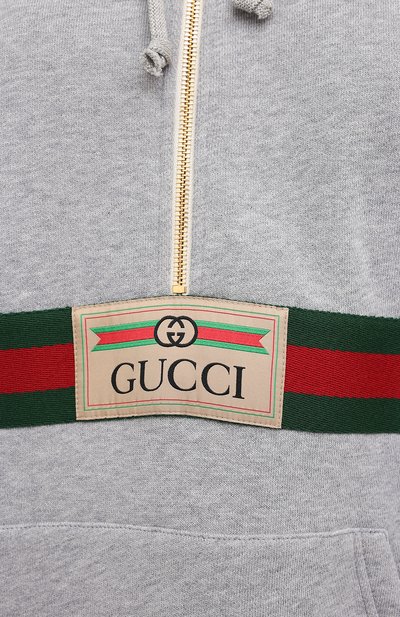 Хлопковое худи GUCCI, арт. 644656/XJC3W, фото 5