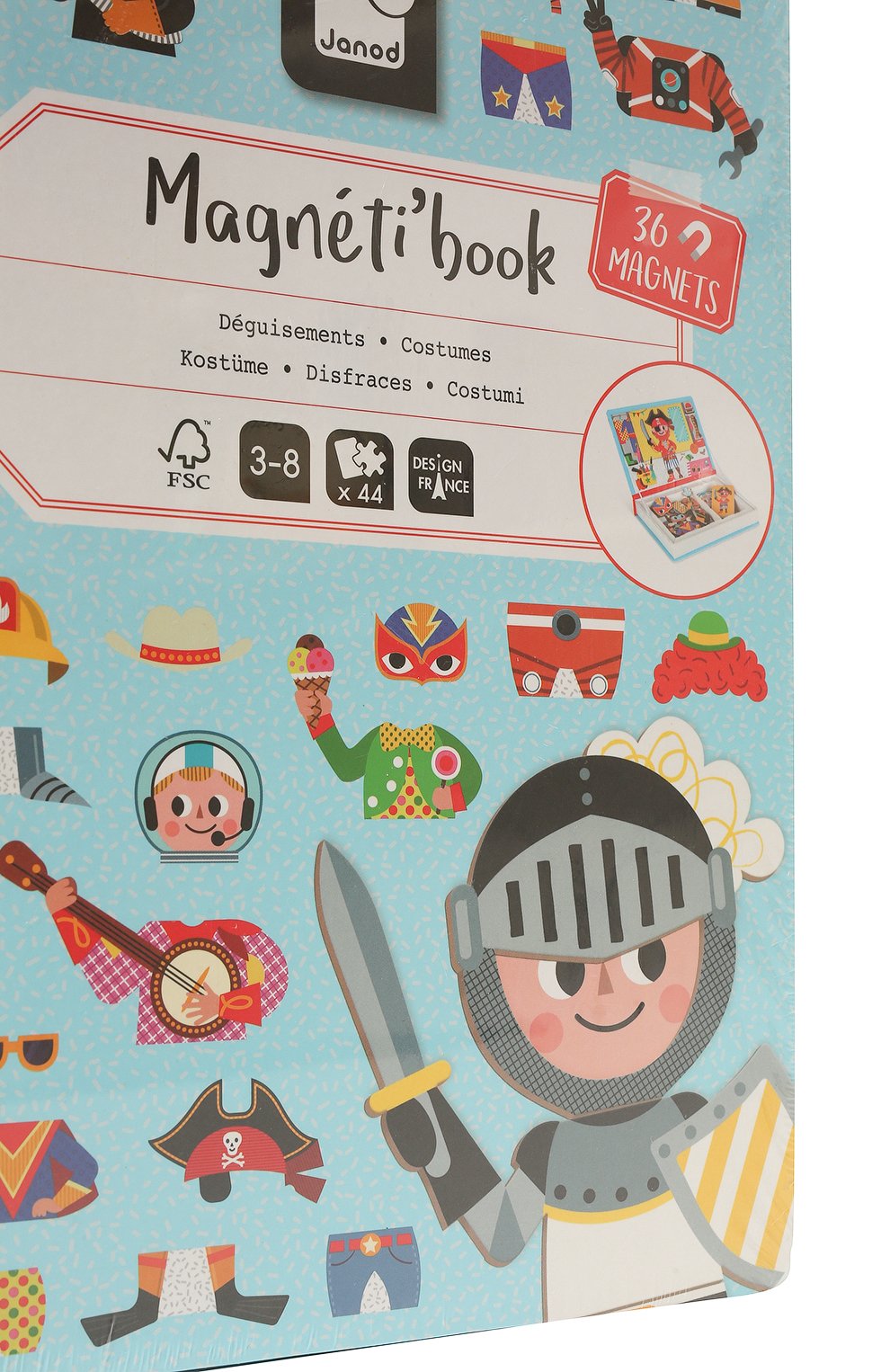 Магнитная книга-игра мальчики JANOD, арт. J02719, фото 4