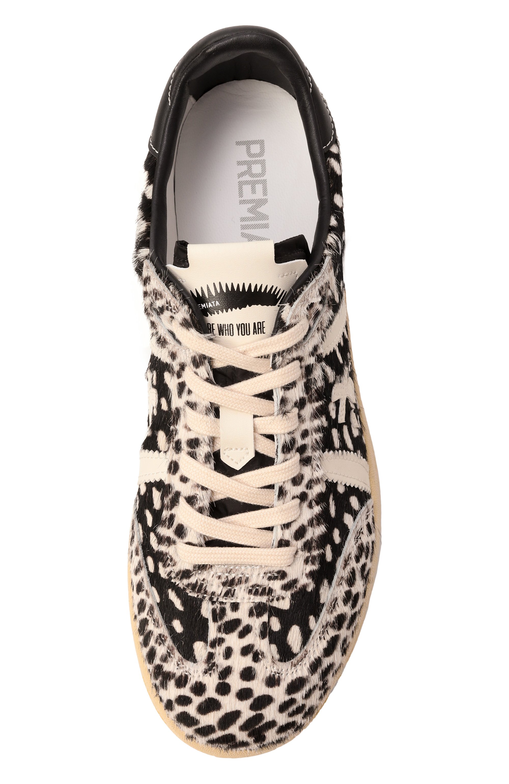 Комбинированные кеды bonnie-d PREMIATA черного цвета по цене 28000 руб., арт. B0NNIED/VAR 7693, фото 6 Комбинированные кеды bonnie-d PREMIATA, арт. B0NNIED/VAR 7693, фото 6