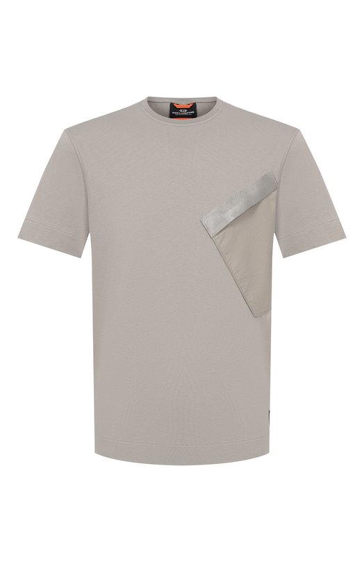 Хлопковая футболка Parajumpers 26SM-PM TSR Y02 Серый 26SM-PM TSR Y02