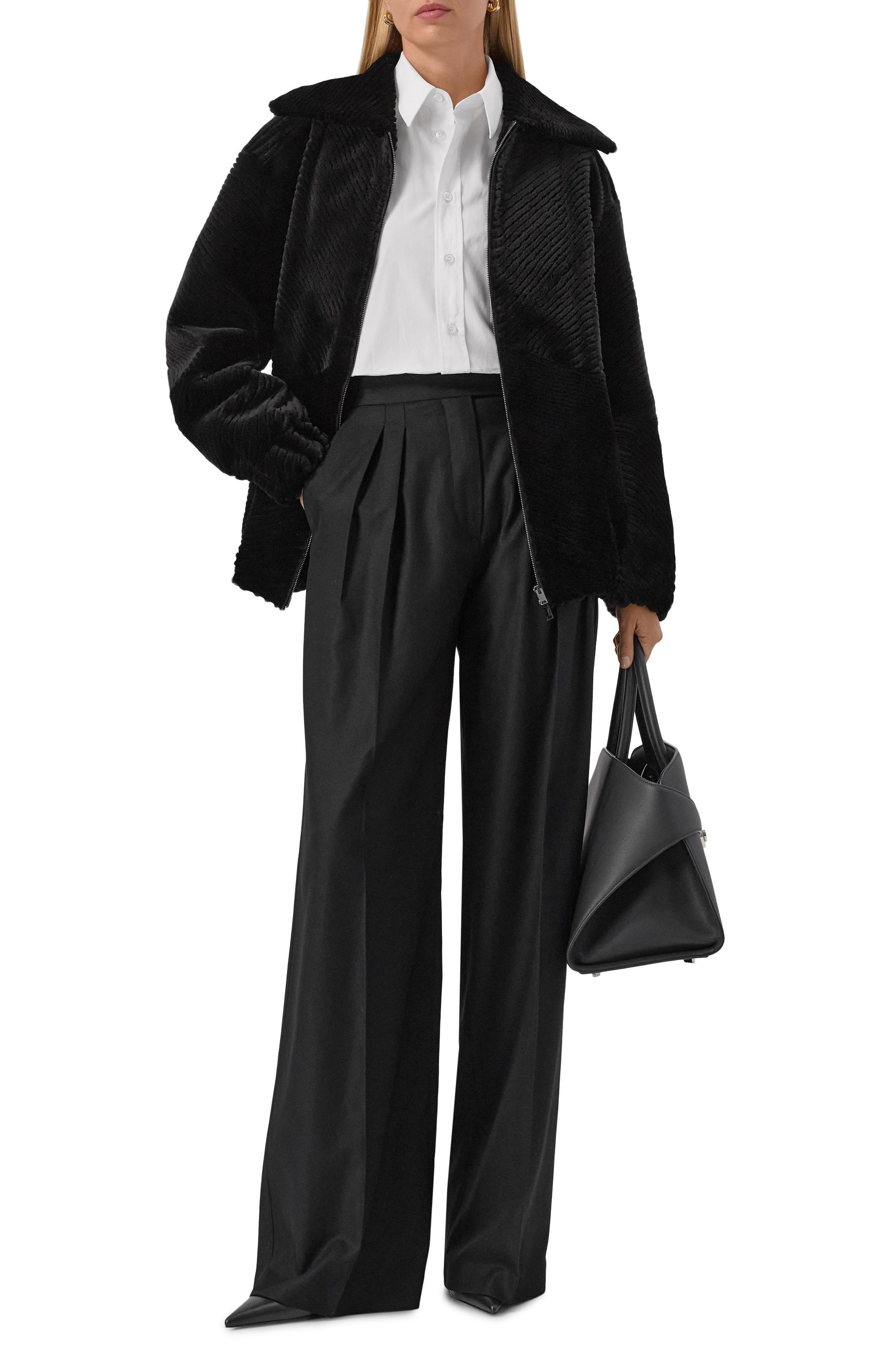 Бомбер из норки MVST, арт. M015/MINK SHARED B, фото 2